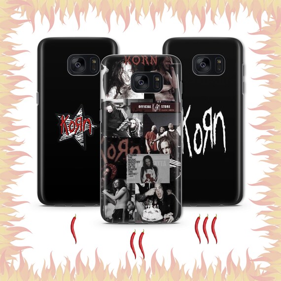 Korn 8 Phone Case Cover for Samsung Galaxy S5 S6 S7 S8 S9 Edge Plus LTE NEO  Models American Nu Metal Band Alternative Heavy Metal Music JD - Etsy