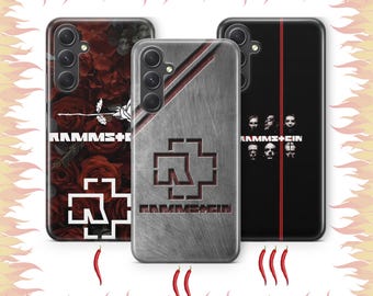 Rammstein 6 Phone Case Cover For Samsung A13 A14 A15 A16 A25 A26 A33 A34 A35 A36 A53 A54 A55 A56 A72 A73 + More Models German Metal Band