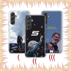 Sebastian Vettel 6 Phone Case Cover For Samsung A13 A14 A15 A16 A25 A26 A33 A34 A35 A36 A53 A54 A55 A56 A72 A73 + More Model German F1 Pilot