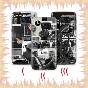 Funda de teléfono Lewis Hamilton 1 para Samsung Galaxy S5 S6 S7 S8 S9 Edge Plus LTE NEO Modelos Fórmula 1 Fórmula 1 F1 Pista Corredor Conductor Campeón