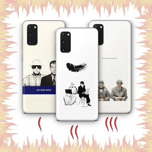 Pet Shop Boys 5 Phone Case Cover For MANY VARIOUS Samsung Galaxy Models English Duo Band Synth-Pop Oldschool Dance Music