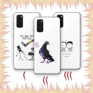 Pet Shop Boys 6 Phone Case Cover For MANY VARIOUS Samsung Galaxy Models English Duo Band Synth-Pop Oldschool Dance Music
