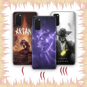 League of Legends 5 Phone Case Cover for Samsung S10 S20 S21 S22 ...
