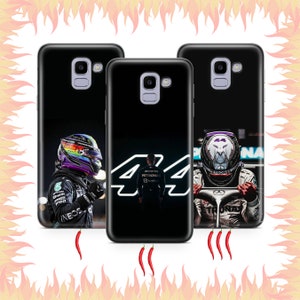 Funda de teléfono Lewis Hamilton 7 para Samsung Galaxy A3 A5 A6 A7 A8 J3 J5 J6 J7 Modelos Fórmula 1 Fórmula 1 F1 Pista Corredor Conductor Campeón