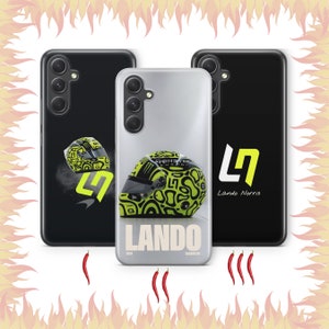 Lando Norris 5 Telefoon Case Cover Voor Samsung A13 A14 A15 A16 A25 A26 A33 A34 A35 A36 A53 A54 A55 A56 A72 A73 + Meer Modellen Formula1 Racer