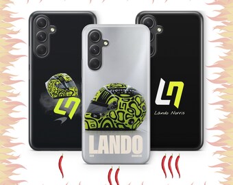 Lando Norris 5 Phone Case Cover For Samsung A13 A14 A15 A16 A25 A26 A33 A34 A35 A36 A53 A54 A55 A56 A72 A73 + More Models Formula1 Racer