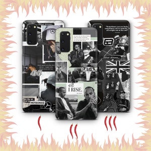 Funda de teléfono Lewis Hamilton 1 para Samsung Galaxy S20, S21, S22, S23, S24 FE, S25 Plus, Ultra, Fórmula 1, piloto de carreras de pista de F1