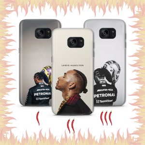 Funda de teléfono Lewis Hamilton 3 para Samsung Galaxy S5 S6 S7 S8 S9 Edge Plus LTE NEO Modelos Fórmula 1 Fórmula 1 F1 Pista Corredor Conductor Campeón