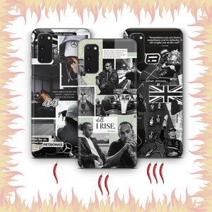 Lewis Hamilton 1 Phone Case Cover For MANY VARIOUS Samsung Galaxy Models Formula1 Formula 1 F1 Track Racer Driver Champion