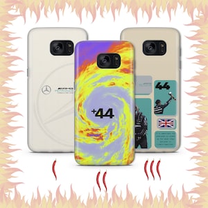 Funda de teléfono Lewis Hamilton 5 para Samsung Galaxy S5 S6 S7 S8 S9 Edge Plus LTE NEO Modelos Fórmula 1 Fórmula 1 F1 Pista Corredor Conductor Campeón