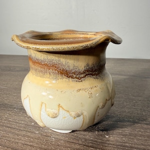 Handmade ceramic basin ~3Inch Flower Pots with Drainage holes Indoor/outdoor  Plant Succulent