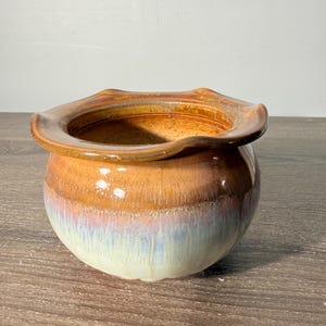 4" Hand-Painted Floral Basin | High-Temperature Fire, Fade-Resistant, Outdoor Safe