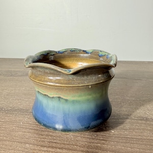 Handmade ceramic basin ~4Inch Flower Pots with Drainage holes Indoor/outdoor  Plant Succulent