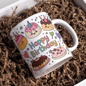 Happy Birthday Cake Charm / Topper | Happy Birthday Cake Décor | Cupcake Charm | Birthday Cupcake Topper | Gold Birthday Cake Charm | Silver