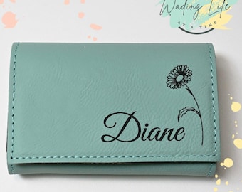 Personalized Pill Organizer, Weekly Pill Box with dividers for up to three doses per day, per week, Great for vacation and business travel
