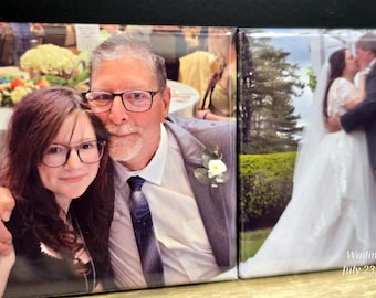 Custom Photo Magnets: Square Fridge Picture Keepsake - 2x2