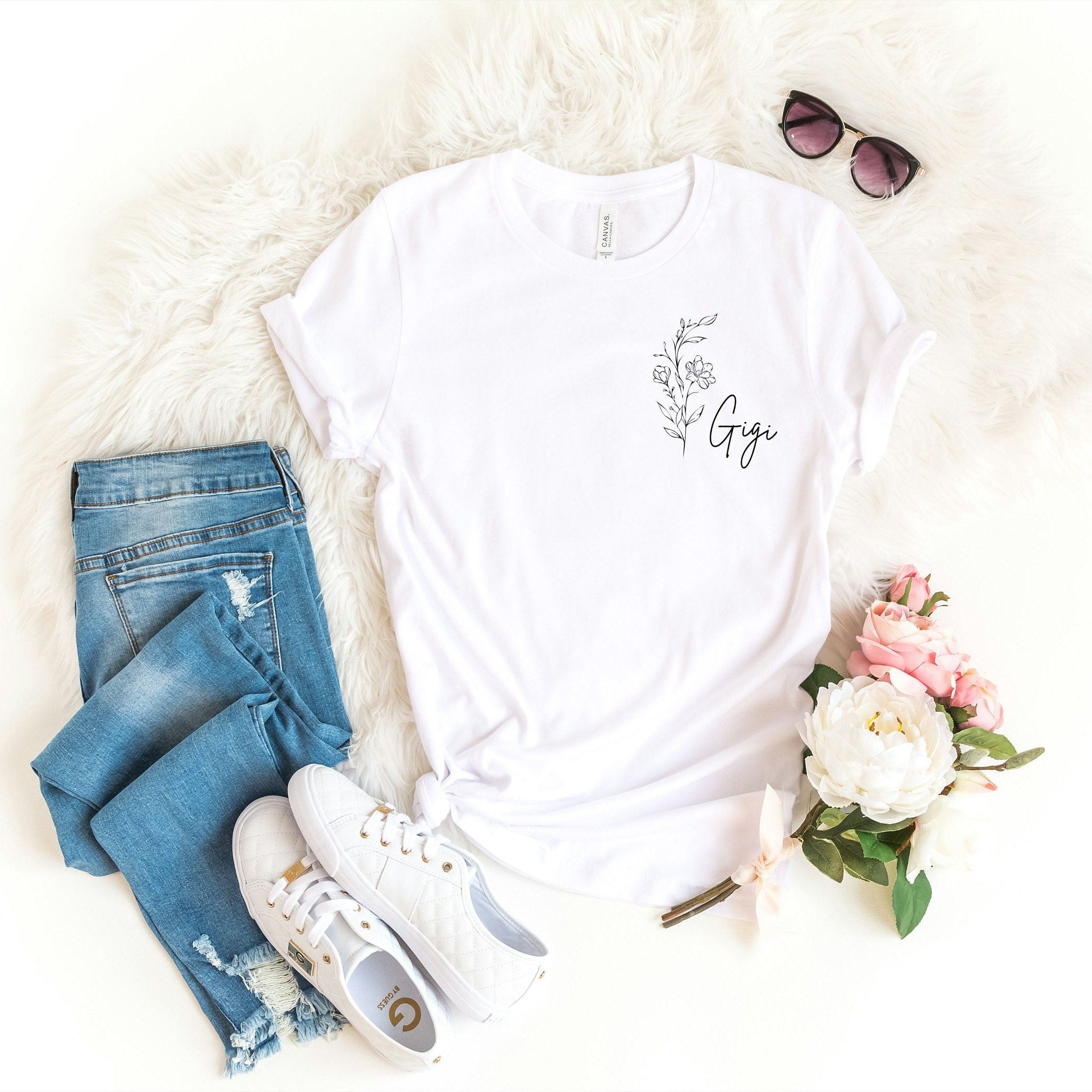 Jeans Pintados Mom Jeans Con Caritas Felices Topo Gigio México