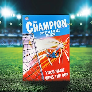 Personalised Crystal Palace FC Gift | Personalised CPFC Book | Crystal Palace Kids Gift | Crystal Palace Christmas Gift