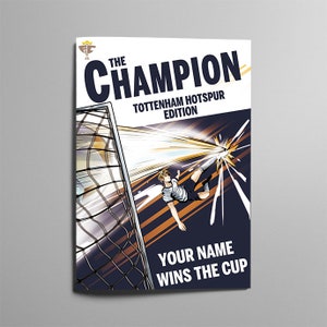 Personalised Tottenham Hotspur Gift | Personalised Spurs Book | Tottenham Kids Gift | Tottenham Christmas Gift | Tottenham Boys Gift