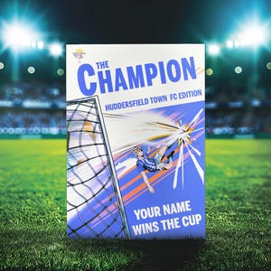 Personalised Huddersfield Town FC Gift | Personalised HTFC Book | Huddersfield Town Kids Gift | Huddersfield Town Christmas Gift