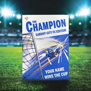 Personalised Cardiff City Gift | Personalised Cardiff City Book | Cardiff City Kids Gift | Cardiff City Christmas Gift | Cardiff Boys Gift