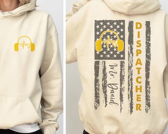 Custom Dispatcher Shirt, Personalized 911 Dispatcher Shirt, Funny Dispatcher Hoodie, Dispatcher Life Shirt Dispatcher Day Gifts, R1073