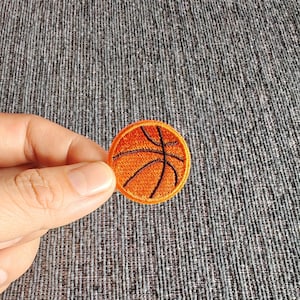 Basketball patch, Iron on Basketball Patch, Basketball embroidered Patch,  Sports patch, Basketball game patch, Mama patch
