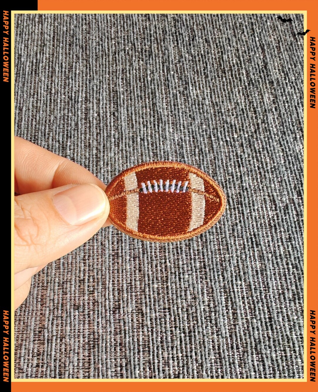 La Rugby Patch Rugby Ball Embroidered Iron on Patch: Sport Badge (27mm X 41mm) - Etsy