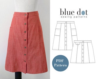 Ally Skirt PDF Pattern - Now With Copy Shop File!