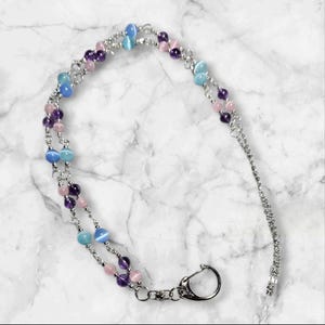 beaded lanyard