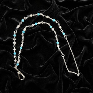 Gemstone beaded lanyards