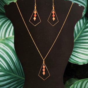 Kite necklace and earring sets
