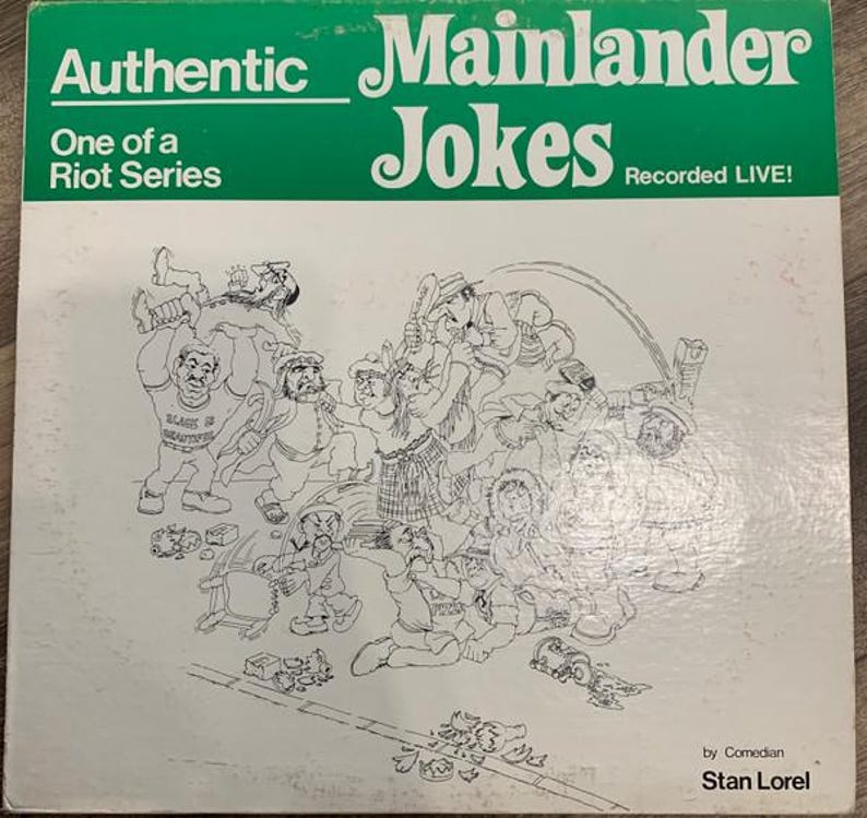 Stan Lorel – Authentic Mainlander Jokes Record LP Album - Etsy