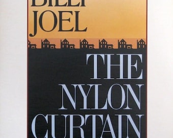 Billy Joel, the Nylon Curtain / Vinyl - Etsy