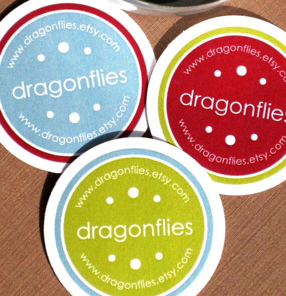 Items similar to PRINTABLE Personalized Business Labels, DIY Branding Stickers, Custom Business ...