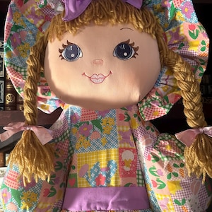 Sew Be It ソービーイット アメリカンビンテージドール 40cm Vintage Sweetie Mine Life-size (48”) Plush Rag Doll - Etsy