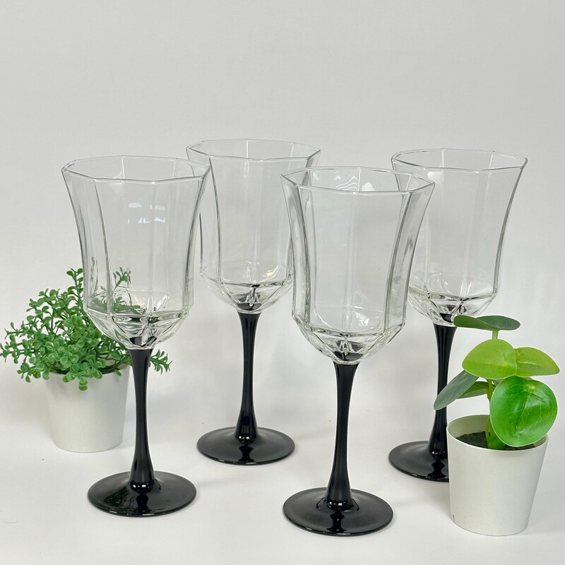 Octagon Glasses - Etsy