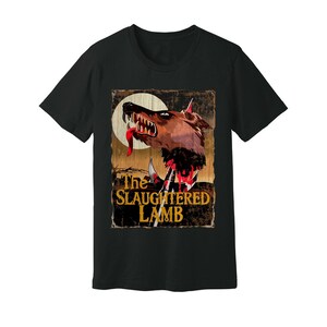 The Slaughtered Lamb Wolf Halloween T-Shirt Men Women Kids The Slaughtered Lamb Wolf Halloween T-Shirt Men Women Kids
