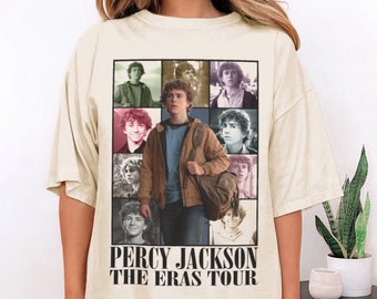 Percy Jackson the Eras Tour Shirt, Walker Scobell Percy Jackson 2023 Shirt, Camp Half Blood Shirt, Greek Mythology TV Series Shirt