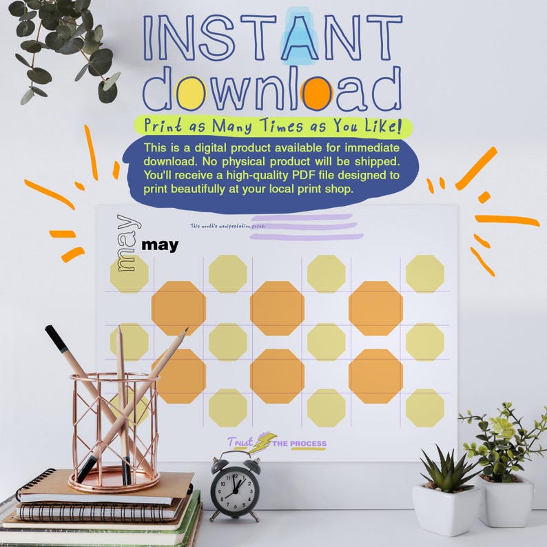 Printable Manifestation Planner Undated – Includes 7-Day Challenge & Guided Worksheets for Abundance and Goal Setting l Intention Journal image 3