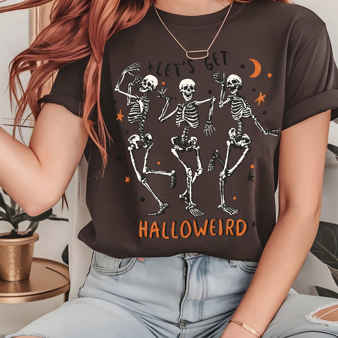 Skeleton Dancing Halloween Women's Hoodie