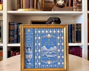 Homer | “Endure, My Heart” | The Odyssey Literary Giclée Print