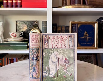 RARE 1936 Grimm’s Fairy Tales Hardcover | Marian Edwardes, R. Anning Bell