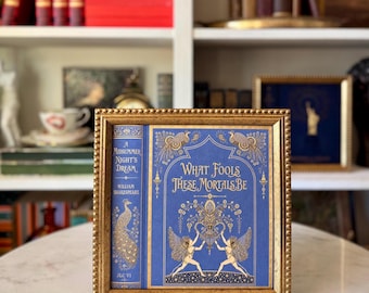 Shakespeare, William | “What Fools These Mortals Be” | A Midsummer Night’s Dream Literary Giclée Print