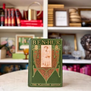Antique 1908 Player’s Edition of Ben-Hur by Lew Wallace
