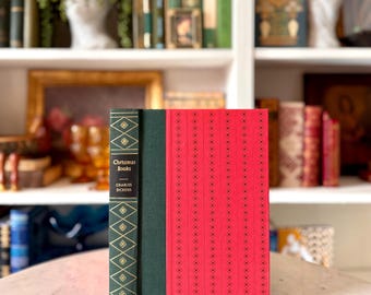 VERGANGENE Weihnachtsbücher von Charles Dickens - Folio Society Collector’s Edition Hardcover w / Slipcase