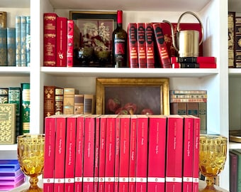 RARE Complete (Penguin Classics) RED Series | Out of Print & Highly Sought After | Set of 16 Paperbacks | Little Women, Wuthering Heights