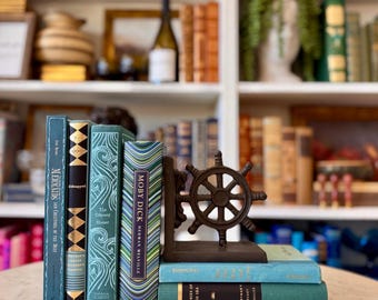 Nautical Hardcover Book Set: Seaside Blue Collector&#39;s Edition