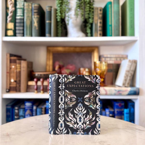 Out of Print - Great Expectations by Charles Dickens - Embossed Hardcover w/ Gilded Pages
