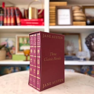 Vintage Jane Austen Folio Society Box Set - Emma, Pride and Prejudice, Sense and Sensibility